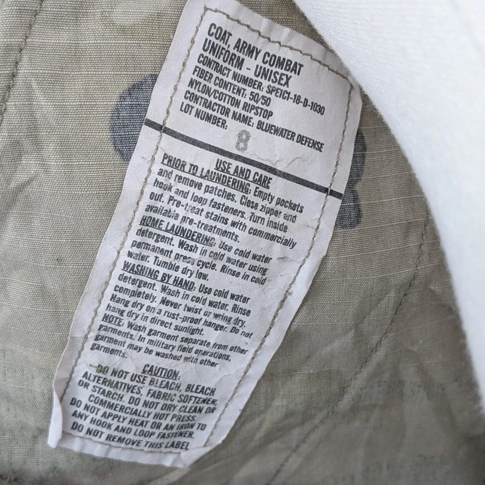 US Army Multicam Combat Uniform Set Tactical Utility‎ Gorpcore